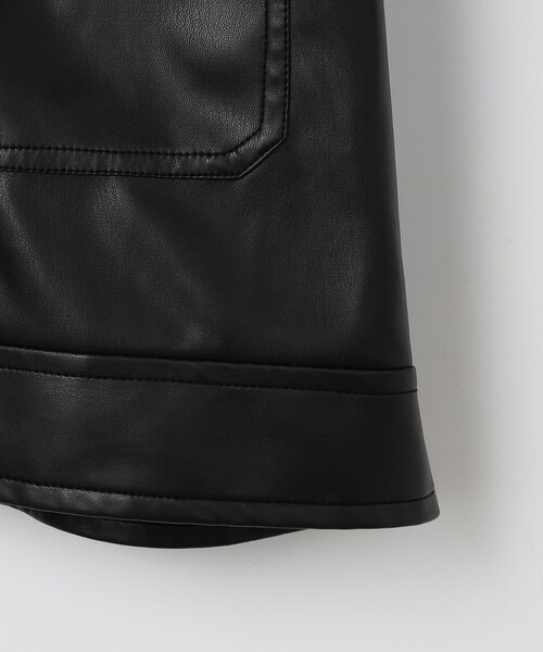 NOLLEY’S Sophi(ノーリーズソフィ)の「《セットアップ対応》ウォッシャブルフェイクレザーブルゾン(ブルゾン・レディース・ブラック・38)」の11枚目の写真