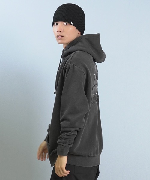 DC（ディーシー）の「DC/ディーシー SKULLY ビーニー ニット帽 DBE254221（ニットキャップ/ビーニー・メンズ・ブラック/グリーン・FREE）」の5枚目の写真