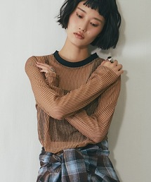 ANOTHER S | コードメッシュシアープルオーバー(Tシャツ/カットソー)