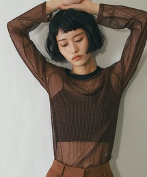 コードメッシュシアープルオーバー