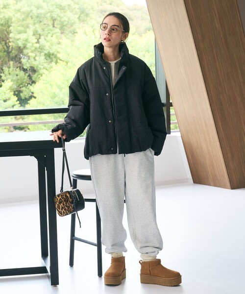 WEB限定】ナイロン パデッド モンスターブルゾン はっ水