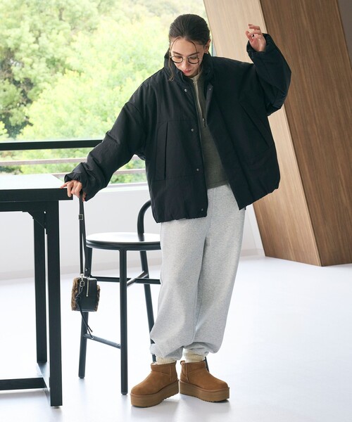 WEB限定】ナイロン パデッド モンスターブルゾン はっ水（ブルゾン