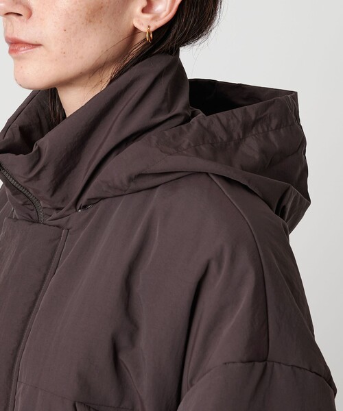 【WEB限定】ナイロン パデッド モンスターブルゾン はっ水　ブラウン セール】【WEB限定】ナイロン パデッド モンスターブルゾン はっ水