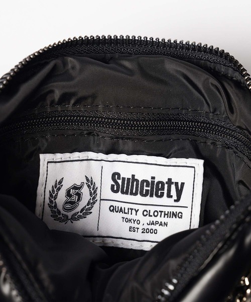 Subciety（サブサエティ）の「Padded shoulder bag（ショルダーバッグ・メンズ・ブラック・FREE）」の8枚目の写真