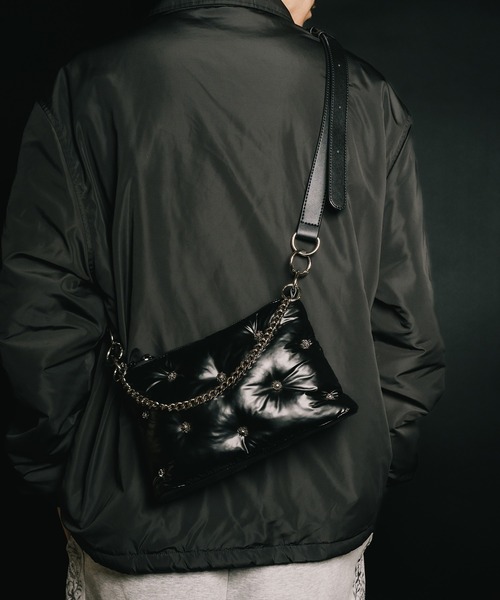 Subciety（サブサエティ）の「Padded shoulder bag（ショルダーバッグ・メンズ・ブラック・FREE）」の16枚目の写真