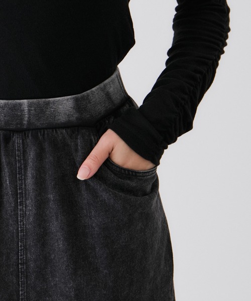 Jayro（ジャイロ）の「カットデニムナロースカート（スカート・レディース・ブラック系その他/ブルー・M）」の17枚目の写真