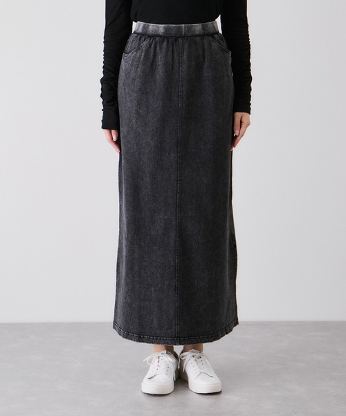 Jayro（ジャイロ）の「カットデニムナロースカート（スカート・レディース・ブラック系その他/ブルー・M）」の19枚目の写真