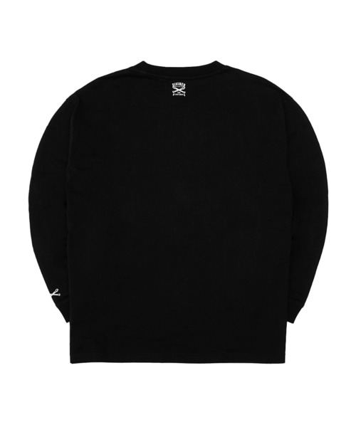 DIVINER(ディヴァイナー)の「【DIVINER】Meriken Sack Logo L/TEE(Tシャツ/カットソー・メンズ・ブラック×シルバー/ブラック×ゴールド・M/L)」の6枚目の写真
