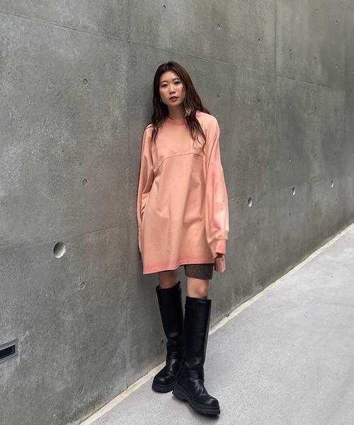 SPRAY PAINT LONG SLEEVE TOP（スウェット）｜Ameri（アメリ）の