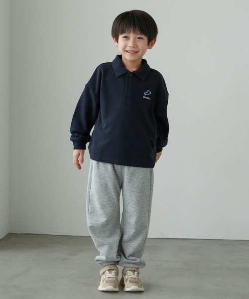 FOUND GOOD(ファウンドグッド)の「B/カーブウラケパンツ(その他パンツ・キッズ・グレー系5/ブラック/ネイビー・120cm/130cm/140cm/150cm)」の8枚目の写真