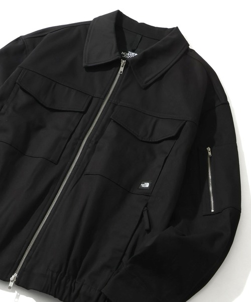 THE NORTH FACE（ザノースフェイス）の「【THE NORTH FACE/ザノースフェイス】 ALL-ROUND COLLAR BOMBER / オールラウンド カラー ボンバー ジャケット（ブルゾン・メンズ・ブラック/アイボリー/ベージュ・M/L/XL）」の8枚目の写真