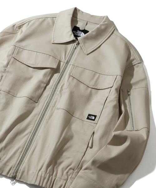 THE NORTH FACE（ザノースフェイス）の「【THE NORTH FACE/ザノースフェイス】 ALL-ROUND COLLAR BOMBER / オールラウンド カラー ボンバー ジャケット（ブルゾン・メンズ・ブラック/アイボリー/ベージュ・M/L/XL）」の7枚目の写真