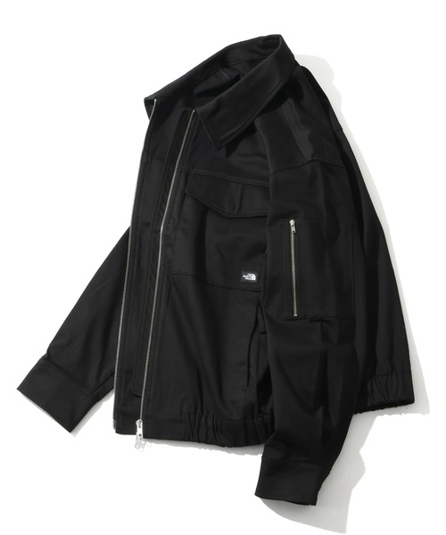 THE NORTH FACE（ザノースフェイス）の「【THE NORTH FACE/ザノースフェイス】 ALL-ROUND COLLAR BOMBER / オールラウンド カラー ボンバー ジャケット（ブルゾン・メンズ・ブラック/アイボリー/ベージュ・M/L/XL）」の5枚目の写真