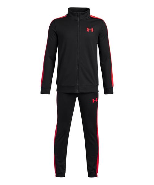 UNDER ARMOUR(アンダーアーマー)の「UAライバル 二ット トラックスーツ(トレーニング/キッズ)(その他トップス・キッズ・ブラック系その他・130cm/160cm/120cm/140cm/150cm)」の1枚目の写真