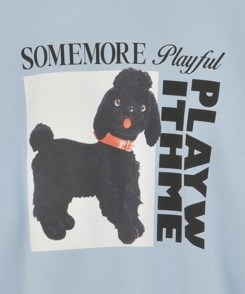 Candy Stripper（キャンディストリッパー）の「PLAY WITH ME スウェット（スウェット・レディース・ブラック/ライトブルー/レッド/オフホワイト・FREE）」の6枚目の写真