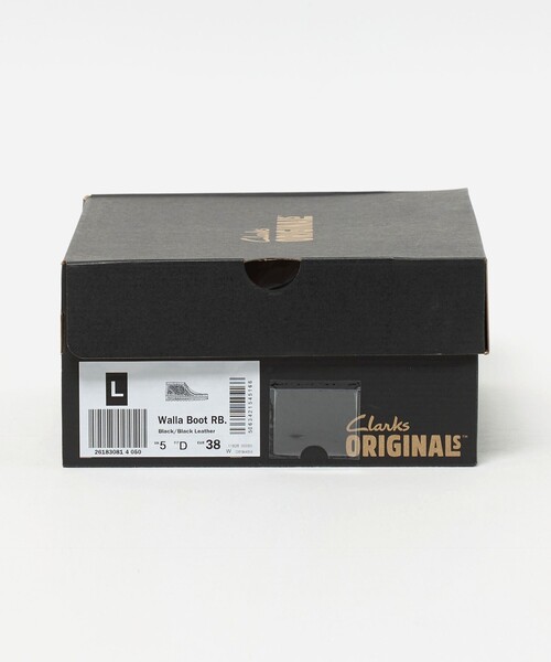 Clarks Originals（クラークスオリジナルズ）の「＜Clarks Originals＞Walla Boots RB/ワラビーブーツ RB（ブーツ・レディース・ブラック・6/4）」の14枚目の写真