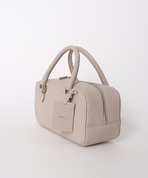 POMTATA（ポンタタ）の「TONE mini boston bag【POMTATA/ポンタタ】（ボストンバッグ・レディース・ラベンダー/グレイッシュベージュ・フリー）」の6枚目の写真