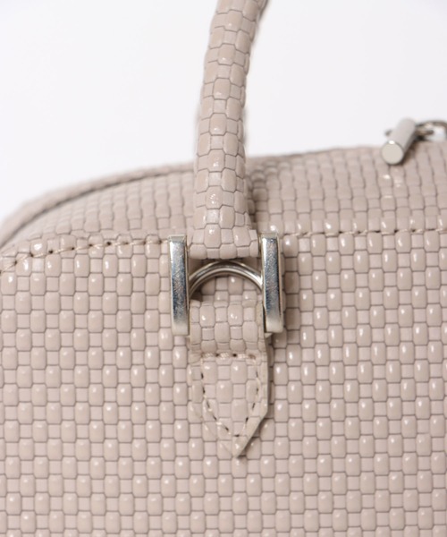 POMTATA（ポンタタ）の「TONE mini boston bag【POMTATA/ポンタタ】（ボストンバッグ・レディース・ラベンダー/グレイッシュベージュ・フリー）」の12枚目の写真