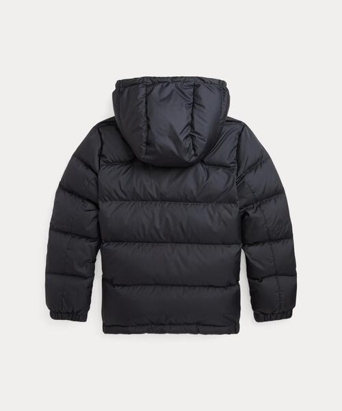 POLO RALPH LAUREN CHILDRENSWEAR（ポロ ラルフ ローレン チルドレンズウェア）の「リップストップ ダウン フーデッド ジャケット（ダウンジャケット/コート・キッズ・ブラック系1・L/M/S/XL）」の8枚目の写真
