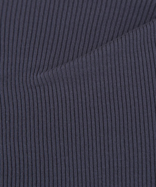 NATURAL BEAUTY BASIC（ナチュラルビューティーベーシック）の「◇ニュアンスネックリブニット（ニット/セーター・レディース・ピンク/ブルー/オフホワイト/チャコールグレー・FREE）」の14枚目の写真