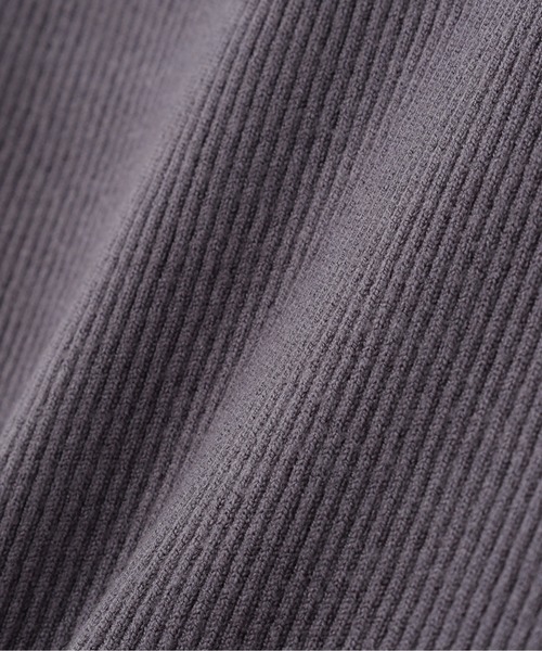 NATURAL BEAUTY BASIC(ナチュラルビューティーベーシック)の「◇ニュアンスネックリブニット(ニット/セーター・レディース・ピンク/ブルー/オフホワイト/チャコールグレー・FREE)」の11枚目の写真