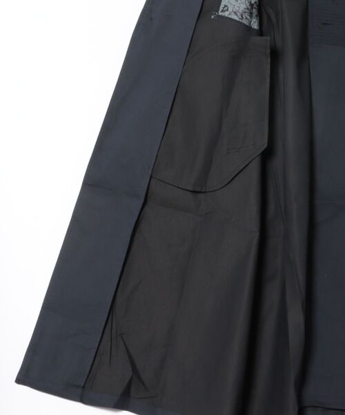 チャイハネ（チャイハネ）の「【チャイハネ】ヤオリ異素材パッチワークMEN'Sロングカーディガン（カーディガン/ボレロ・メンズ・ベージュ/ブラック/ブルー・FREE）」の18枚目の写真