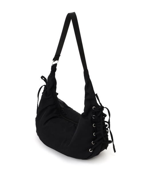 FREE'S MART（フリーズマート）の「レースアップバッグ（トートバッグ・レディース・ブラウン/ブラック・ﾌﾘ-）」の4枚目の写真