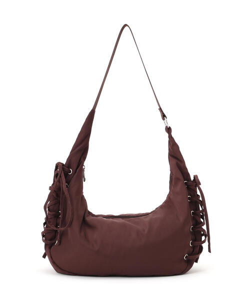 FREE'S MART（フリーズマート）の「レースアップバッグ（トートバッグ・レディース・ブラウン/ブラック・ﾌﾘ-）」の12枚目の写真