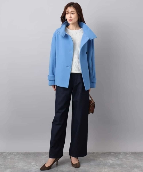 MK MICHEL KLEIN（エムケーミッシェルクラン）の「スパンコールラメ入りニット/洗える（ニット/セーター・レディース・ベージュ/ライトグレー/ピンク・38）」の22枚目の写真