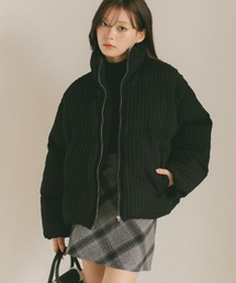 VANNIE U | ケーブルニット中綿コート(その他アウター)