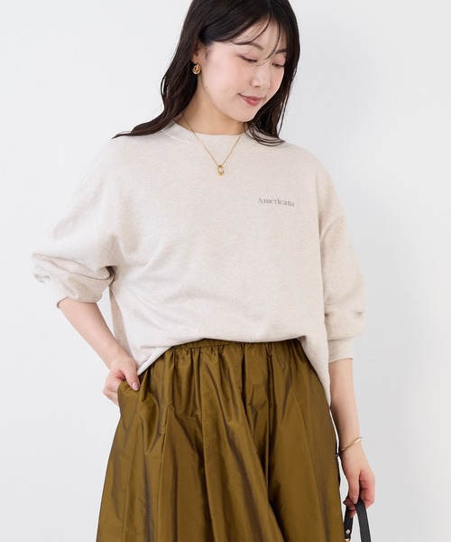 美品 ☆ アパルトモン アメリカーナ カットオフスウェット レッド