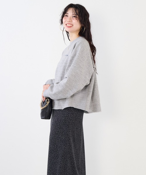 AMERICANA】別注-クロップドカットオフスウェット（スウェット