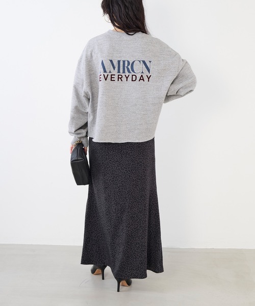 AMERICANA カットオフスウェットフーディ AMERICANA カットオフスウェットフーディ AMERICANA カットオフ