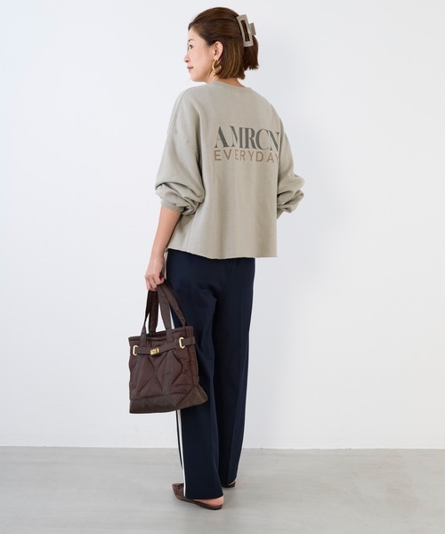 L'Appartement アメリカーナ カットオフスウェット L'Appartement