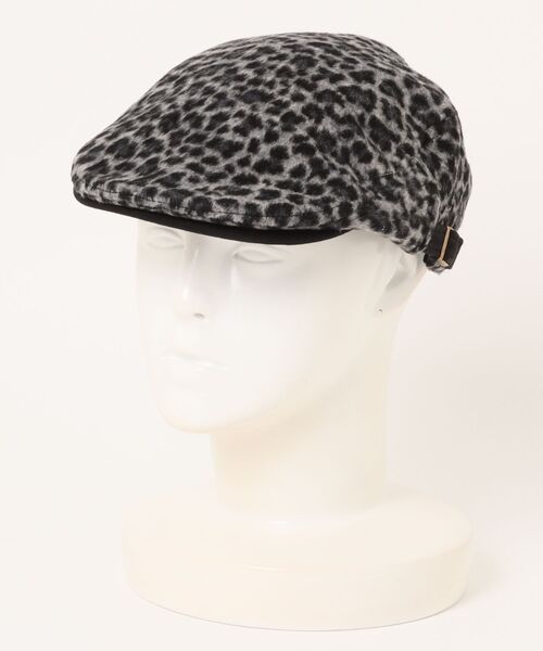 BARELY BLUE（ベアリーブルー）の「【 BARELY BLUE / ベアリーブルー 】 クラシカル レオパード ハンチング帽（ハンチング/ベレー帽・レディース・ベージュ/ネイビー/ブラック・FREE）」の19枚目の写真