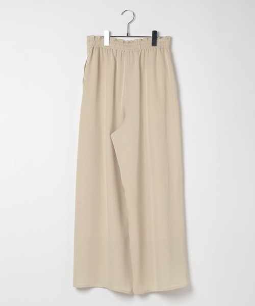 LEPSIM（レプシィム）の「艶トロミイージーパンツ　581495（その他パンツ・レディース・アイボリー/チャコールグレー/ネイビー・FREE）」の18枚目の写真