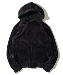 1PIU1UGUALE3  RELAX （ウノピゥウノウグァーレトレ リラックス）の「【1PIU1UGUALE3 RELAX】VELOUR WRAP HOODIE（パーカー）」
