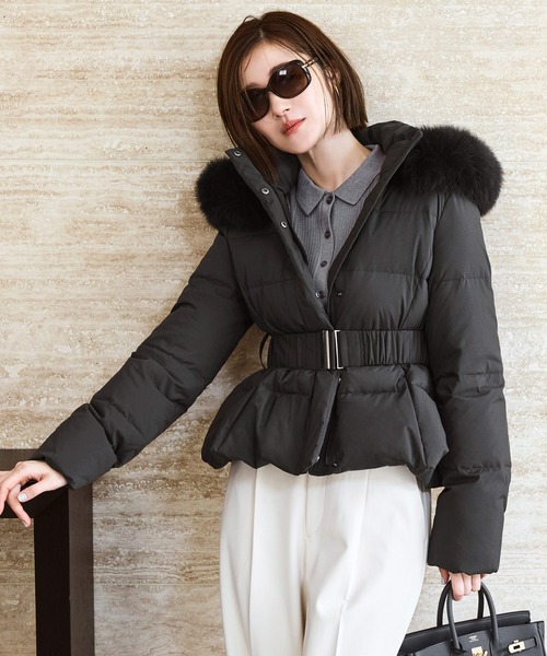 RUIRUE BOUTIQUE ショートダウン　M セール】洗える / 撥水加工 / 静電気防止 ｜ スタイルアップ ショート