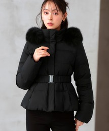 RUIRUE BOUTIQUE（ルイルエブティック）の「洗える / 撥水加工 / 静電気防止 ｜ スタイルアップ ショートダウン ｜ アウター  / ダウンコート（ダウンジャケット/コート）」