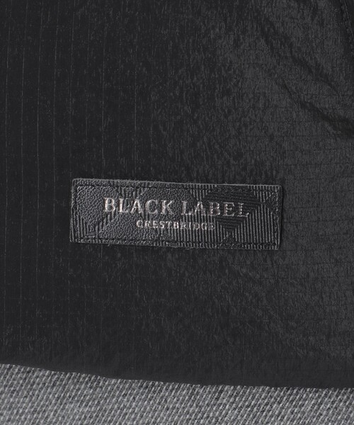 BLACK LABEL CRESTBRIDGE(ブラックレーベル・クレストブリッジ)の「ファブリックコンビダウンベスト(ダウンベスト・メンズ・ブラック・L/M/XL)」の8枚目の写真