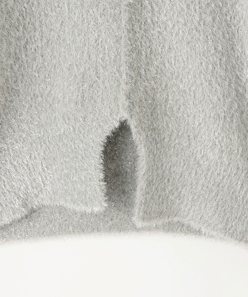 by LOVEiT(バイラビット)の「ラメシャギーリボンニット(ニット/セーター・キッズ・ピンク/シルバー・130cm/160cm/120cm/150cm/140cm)」の14枚目の写真