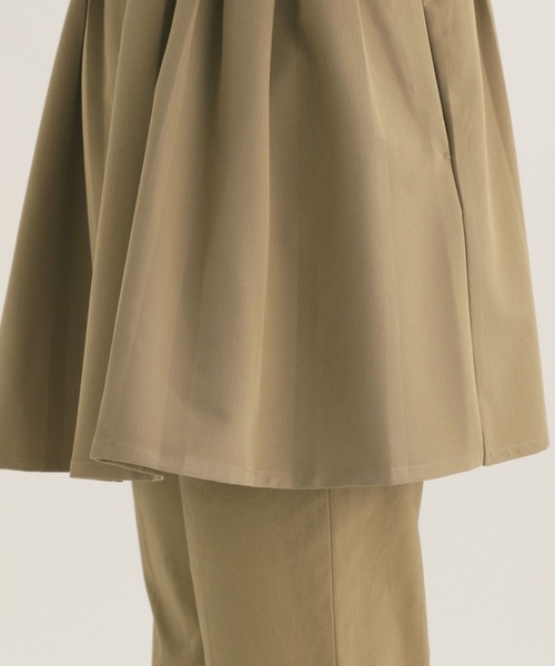 studio CLIP（スタディオクリップ）の「【daily CLIP】微起毛ツイルロングビスチェ（キャミソール・レディース・ブラック/ベージュ・FREE）」の19枚目の写真