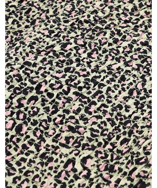 Little sunny bite（リトルサニーバイト）の「【RES】【Little Sunny Bite】leopard shirring pants（その他パンツ・レディース・ブルー/ブラウン・MEDIUM）」の6枚目の写真