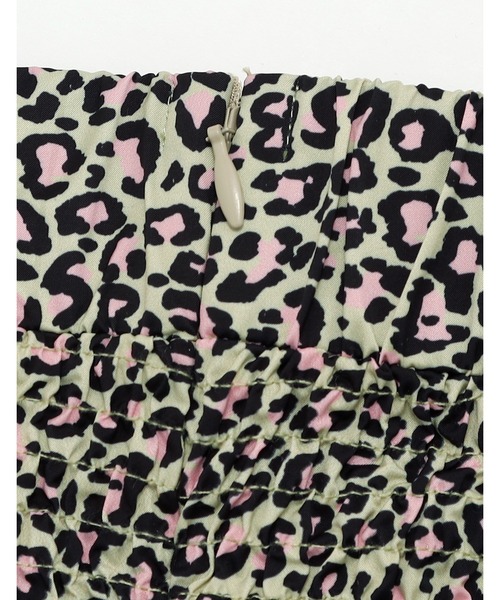 Little sunny bite（リトルサニーバイト）の「【RES】【Little Sunny Bite】leopard shirring pants（その他パンツ・レディース・ブルー/ブラウン・MEDIUM）」の8枚目の写真