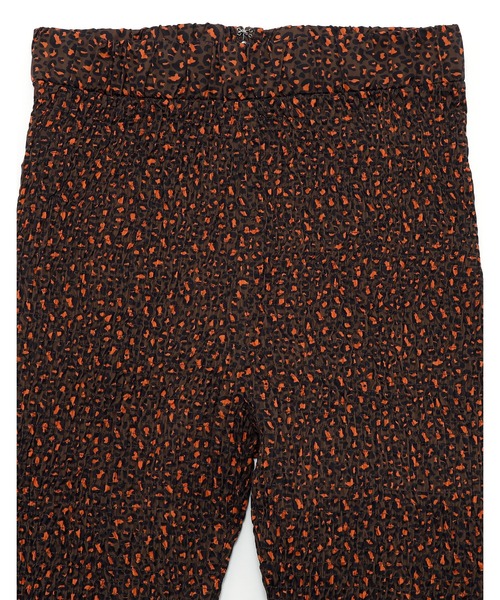 Little sunny bite（リトルサニーバイト）の「【RES】【Little Sunny Bite】leopard shirring pants（その他パンツ・レディース・ブルー/ブラウン・MEDIUM）」の9枚目の写真
