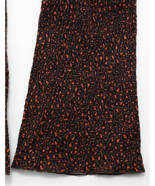 Little sunny bite（リトルサニーバイト）の「【RES】【Little Sunny Bite】leopard shirring pants（その他パンツ・レディース・ブルー/ブラウン・MEDIUM）」の11枚目の写真