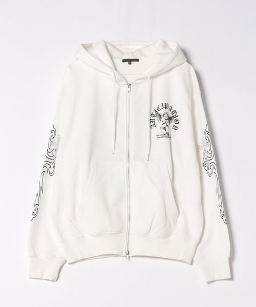 8(eight)（エイト）の「Angleプリントzipパーカー（パーカー）」 - WEAR