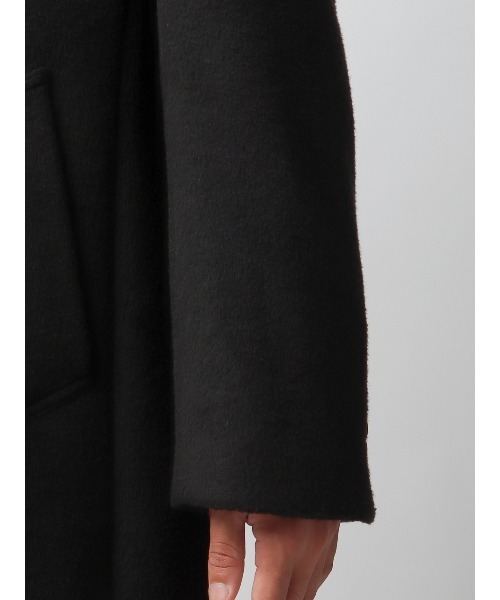 SUIT SQUARE（スーツスクエア）の「スマみえチェスターコート ストレッチ ウールライクビーバー（チェスターコート・メンズ・ブラック/ネイビー・L/M/S/LL）」の19枚目の写真