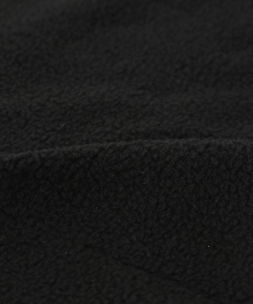 BAL（バル）の「BAL / バル FLEECE 2WAY NECK BEANIE（ニットキャップ/ビーニー・メンズ・ブラック/チャコールグレー・FREE）」の5枚目の写真