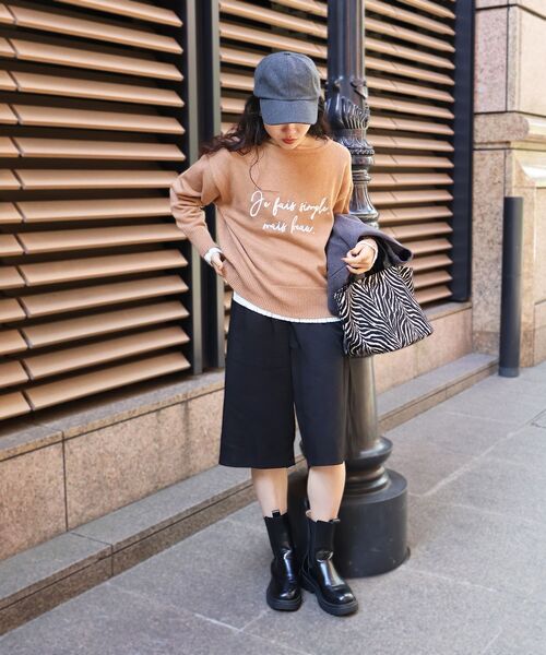 le.coeur blanc（ルクールブラン）の「メルトンキャップ（キャップ・レディース・グレー/グレイッシュベージュ・FREE）」の15枚目の写真